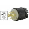 Ac Works NEMA L21-30P 30A 3-Phase 120/208V 3PY, 5-Wire Locking Male UL, C-UL Approval in Black ASL2130P-BK